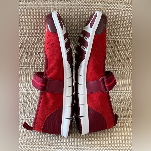 Nike Mary Jane Sneakers. Size: 7.5 Color: Red - Picture 6 of 12